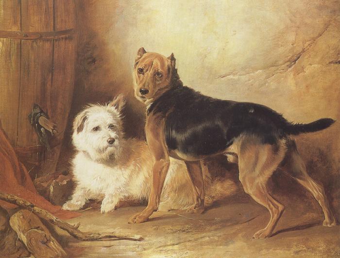 Richard ansdell,R.A. Best Friends (mk37) Germany oil painting art